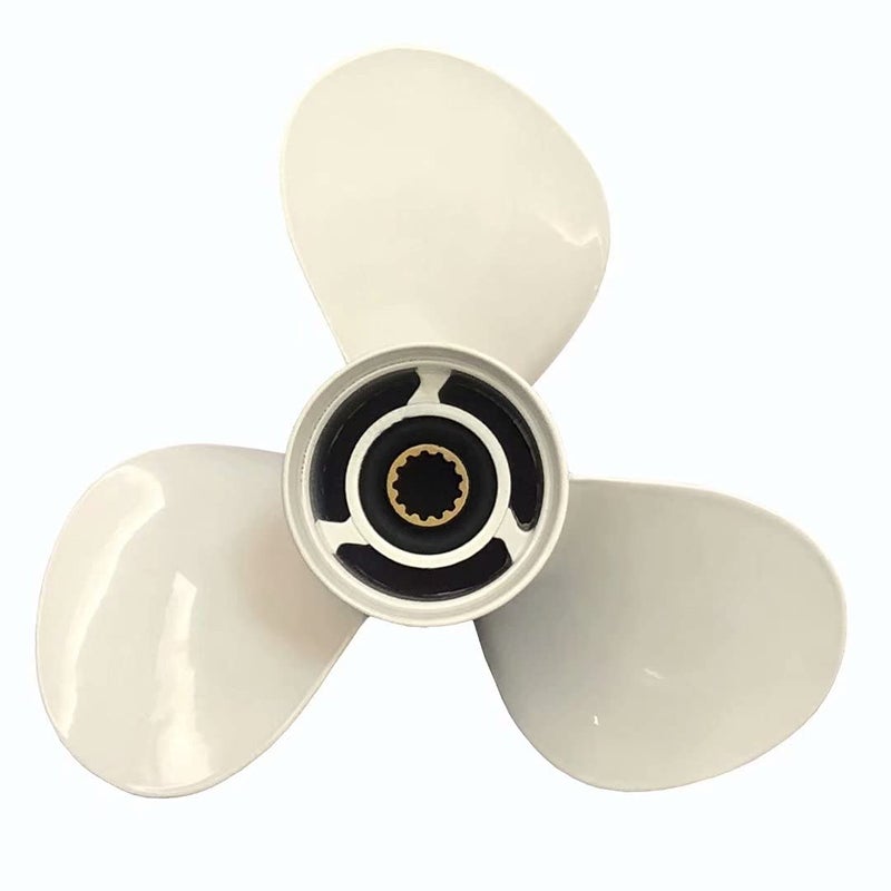COPKINGO Boat Propeller 11 5/8 X 11-G for Yamaha 25HP 30HP 40HP 45HP 50HP 55HP 60HP /Outboard Propeller with 13 Spline Tooth 69W-45947-00 - Image 1